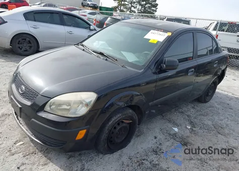 2007 Kia Rio Lx from USA, damaged, VIN KNADE123X76293152